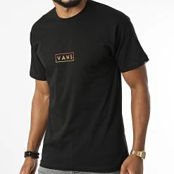 Budget ⭐ Tee Shirt Classic Easy Box Noir de Vans 😀
