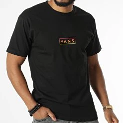 Budget ⭐ Tee Shirt Classic Easy Box Noir de Vans 😀 -Vans Soldes Boutique vans 324361 A5E81 Y9J 20220620T155352 03