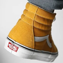 Top 10 ✔️ Baskets Sk8 Hi 7Q5NF3X Color Theory Golden Yellow de Vans 🎁 -Vans Soldes Boutique vans 324398 A7Q5NF3X1 20220621T124704 04