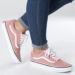 Meilleure affaire 🔔 Baskets Old Skool A38G11UL Rose Dawn True White de Vans ✔️ -Vans Soldes Boutique vans 324401 A38G11UL1 20220727T155417 03