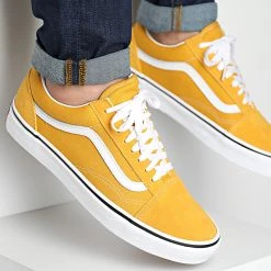 Promo 🔥 Baskets Old Skool 5KRSF3X Golden Yellow de Vans ❤️