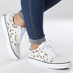Coupon 😀 Baskets Femme Old Skool 5KRSCRM Poppy Floral Cream de Vans ❤️ -Vans Soldes Boutique vans 326969 A5KRSCRM1 20220727T155345 03