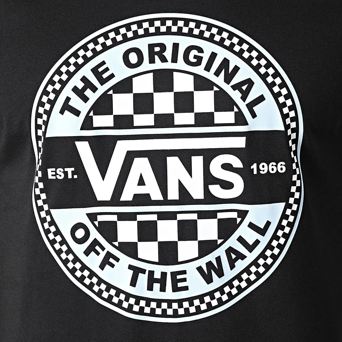 Tout neuf 🌟 Tee Shirt Circle Checker A7S7C Noir de Vans 👍 2 Tout neuf 🌟 Tee Shirt Circle Checker A7S7C Noir de Vans 👍 – Image 2