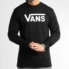 Tout neuf 🥰 Tee 😀 Shirt Manches Longues Classic 00K6H Noir de Vans ✔️