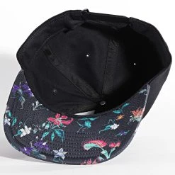 Remise ✔️ Casquette Snapback Allover Noir Floral de Vans 🥰 -Vans Soldes Boutique vans 329016 000X2 BLK 20220802T110506 04