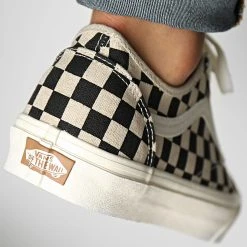 Coupon ✔️ Baskets Old Skool Tape 54F4705 Eco Theory Checkerboard de Vans 😍 -Vans Soldes Boutique vans 330766 A54F47051 20220803T155453 04