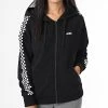 De gros 🥰 Sweat Capuche Zippée Femme Funniest Times Noir de Vans ⌛