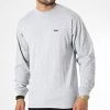 Tout neuf ⭐ Tee Shirt Manches Longues Left Chest Hit A49LC Gris Chiné de Vans 😉