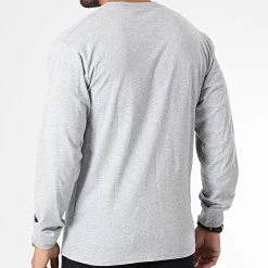 Tout neuf ⭐ Tee Shirt Manches Longues Left Chest Hit A49LC Gris Chiné de Vans 😉 -Vans Soldes Boutique vans 333716 A49LC ATJ 20220824T160521 04