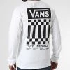 De gros 🔔 Tee Shirt Manches Longues Off The Wall Check Graphic A7S6Z Blanc de Vans 🌟