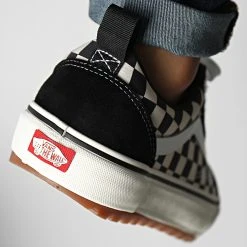 Coupon ✨ Baskets Old Skool MTE 5I12A04 Black White Checkerboard de Vans ⭐ -Vans Soldes Boutique vans 334565 A5I12A041 20220830T153242 04