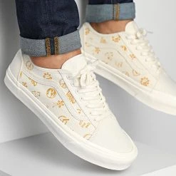 Grosses soldes ❤️ Baskets Old Skool 54F4F3X Eco Theory In Our Hands Beige de Vans 🥰