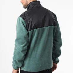 Remise ✨ Veste Outdoor Polaire Col Zippé Mammoth Vert Noir de Vans 🔔 -Vans Soldes Boutique vans 334799 A7S86 Q7M 20220905T152755 04
