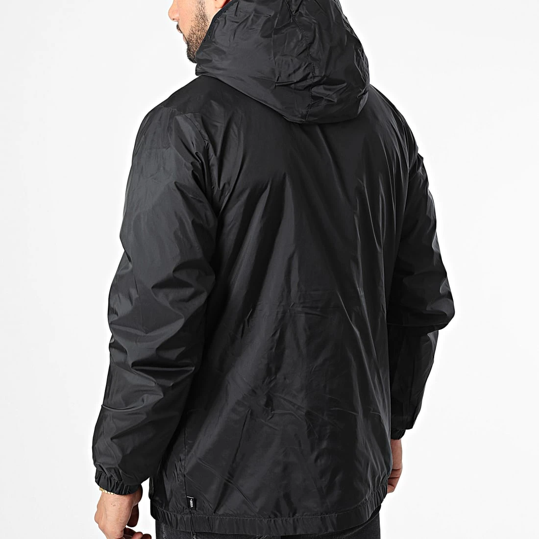 De gros 🧨 Coupe-Vent Capuche Harvard Noir de Vans 🎉 4 De gros 🧨 Coupe-Vent Capuche Harvard Noir de Vans 🎉 – Image 4