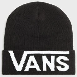 Sortie ✨ Bonnet Drop V Tall Cuff Noir de Vans ❤️