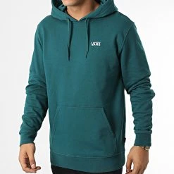 Promo ✔️ Sweat Capuche Core Basic A7YDV Bleu Canard de Vans 😉