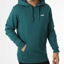 Promo ✔️ Sweat Capuche Core Basic A7YDV Bleu Canard de Vans 😉 -Vans Soldes Boutique vans 335300 A7YDV 60Q 20220906T153113 03