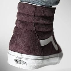 Budget ✔️ Baskets Montantes Sk8 Hi A5JMJBEF1 Pig Suede Wine Tasting de Vans ⭐ -Vans Soldes Boutique vans 338319 A5JMJBEF1 20220922T161331 04