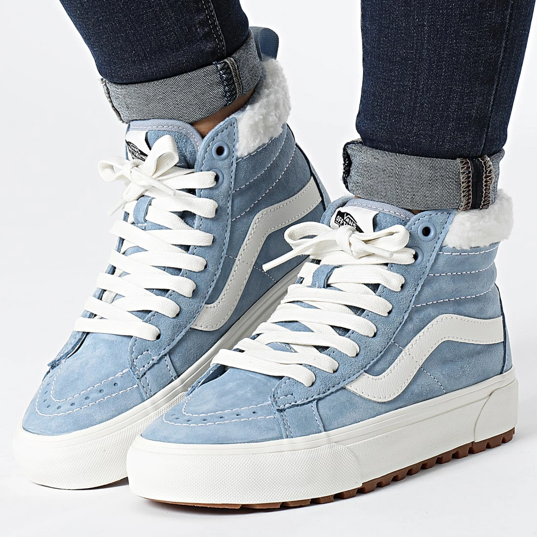 Coupon 🔔 Baskets Montantes Femme Sk8 Hi Animal Sidestripe Suede A5HZYBD21 Ashley Blue de Vans 😍 1 Coupon 🔔 Baskets Montantes Femme Sk8 Hi Animal Sidestripe Suede A5HZYBD21 Ashley Blue de Vans 😍