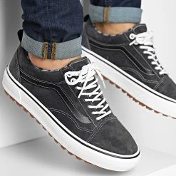 De gros ❤️ Baskets Old Skool MTE 5I12N431 Plaid Grey Black de Vans 🤩