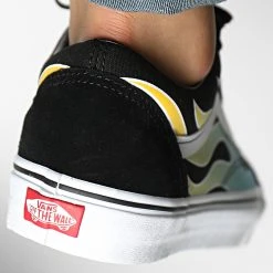 Nouveau 🧨 Baskets Old Skool A5JMIBA21 Glow Flame Black White de Vans 🎉 -Vans Soldes Boutique vans 339296 A5JMIBA21 20220922T160736 04