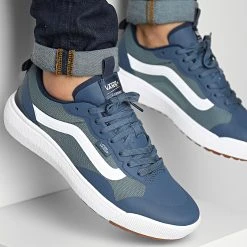 Budget 🎉 Baskets Ultrarange Exo 4U1K Navy Classic Blue de Vans 😉