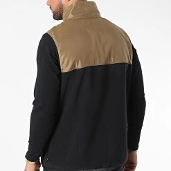 Meilleure vente ✔️ Veste Polaire Sans Manches Thatcher A7S88 Noir Camel de Vans ✔️ -Vans Soldes Boutique vans 340483 A7S88 RQ1 20221007T155916 04