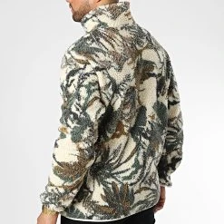 Meilleure vente ⌛ Veste Zippée Fourrure Vendor A7S89 Beige Vert Kaki de Vans ❤️ -Vans Soldes Boutique vans 343168 A7S89 Y93 20221012T161240 04