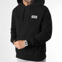 Sortie 🌟 Sweat Capuche 007FN Noir de Vans 🔔 -Vans Soldes Boutique vans 344025 007FN BLK 20221129T152718 01