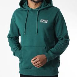 Offres 😉 Sweat Capuche 007FN Vert de Vans ✨