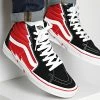 Meilleur prix ❤️ Baskets Sk8 Hi Bolt JIV458 Black Red de Vans 🥰