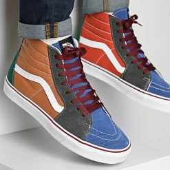 Bon marché 💯 Baskets Sk8 Hi 4BVT448 Vans Color Mix Multi ✨