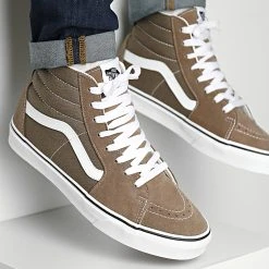 Vente flash 🔔 Baskets Sk8 Hi 7NP1NU Color Theory Walnut de Vans ⌛