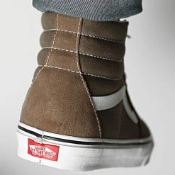 Vente flash 🔔 Baskets Sk8 Hi 7NP1NU Color Theory Walnut de Vans ⌛ -Vans Soldes Boutique vans 347006 7NP1NU1 20221111T155150 04