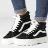 Les meilleures critiques de ⭐ Baskets Femme Sentry Sk8 Hi 4BVWBLK Sherpa Suede Black de Vans ✔️