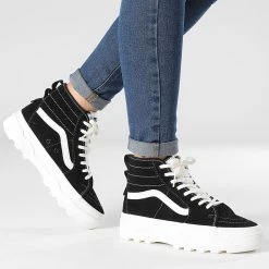 Les meilleures critiques de ⭐ Baskets Femme Sentry Sk8 Hi 4BVWBLK Sherpa Suede Black de Vans ✔️ -Vans Soldes Boutique vans 347104 A4BVWBLK1 20221121T152406 03