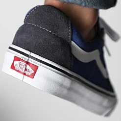 Top 10 🔥 Baskets Sk8 Low 5KXD10U Charcoal Blue de Vans ✔️ -Vans Soldes Boutique vans 348557 A5KXD10U1 20221123T152635 04