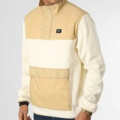 Meilleure vente 👍 Veste Outdoor Polaire Col Zippé Mammoth Beige de Vans 🎁